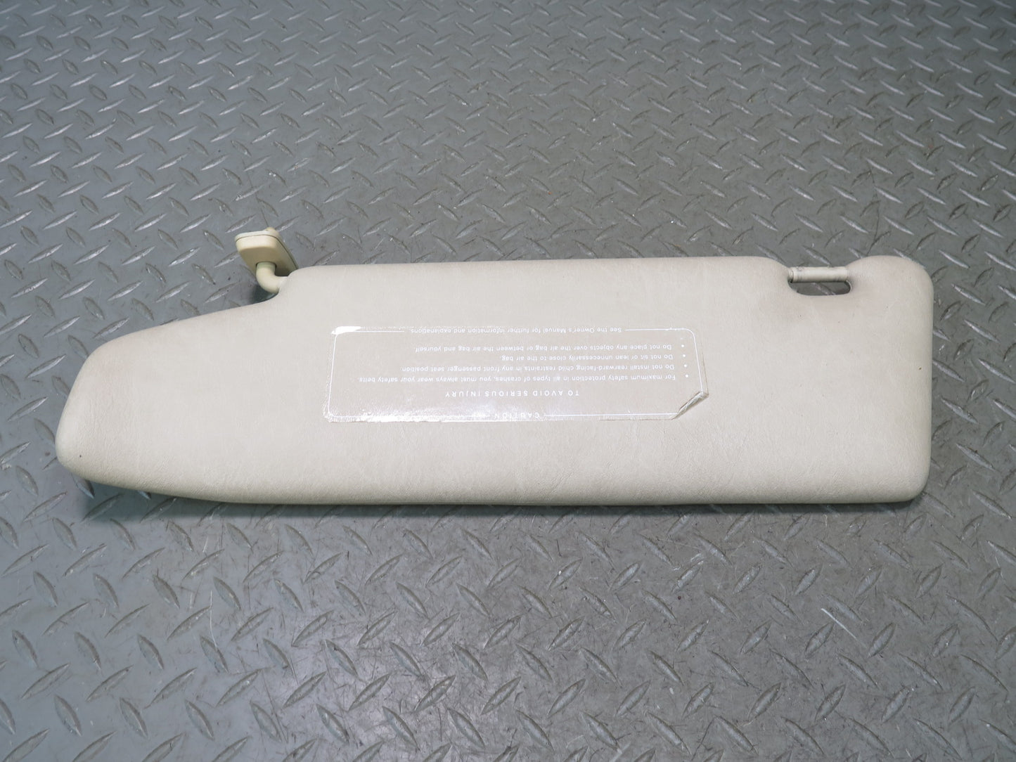 94-99 Mercedes W140 S420 S500 Set of 2 Front Left & Right Sun Visor Beige OEM