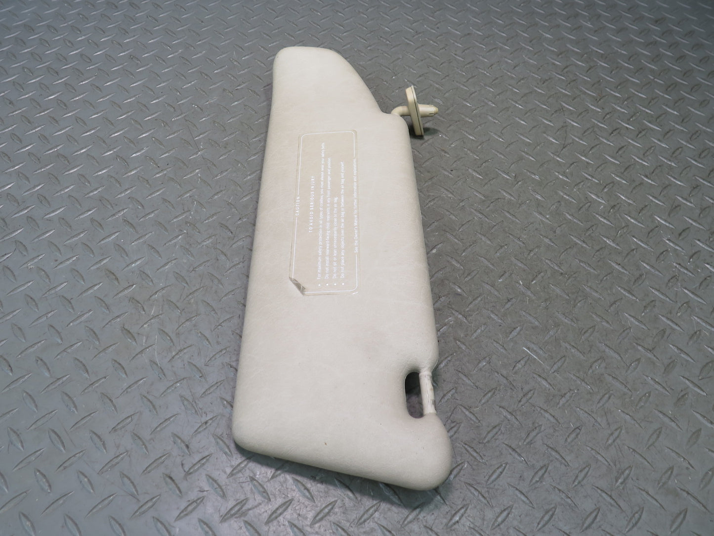 94-99 Mercedes W140 S420 S500 Set of 2 Front Left & Right Sun Visor Beige OEM