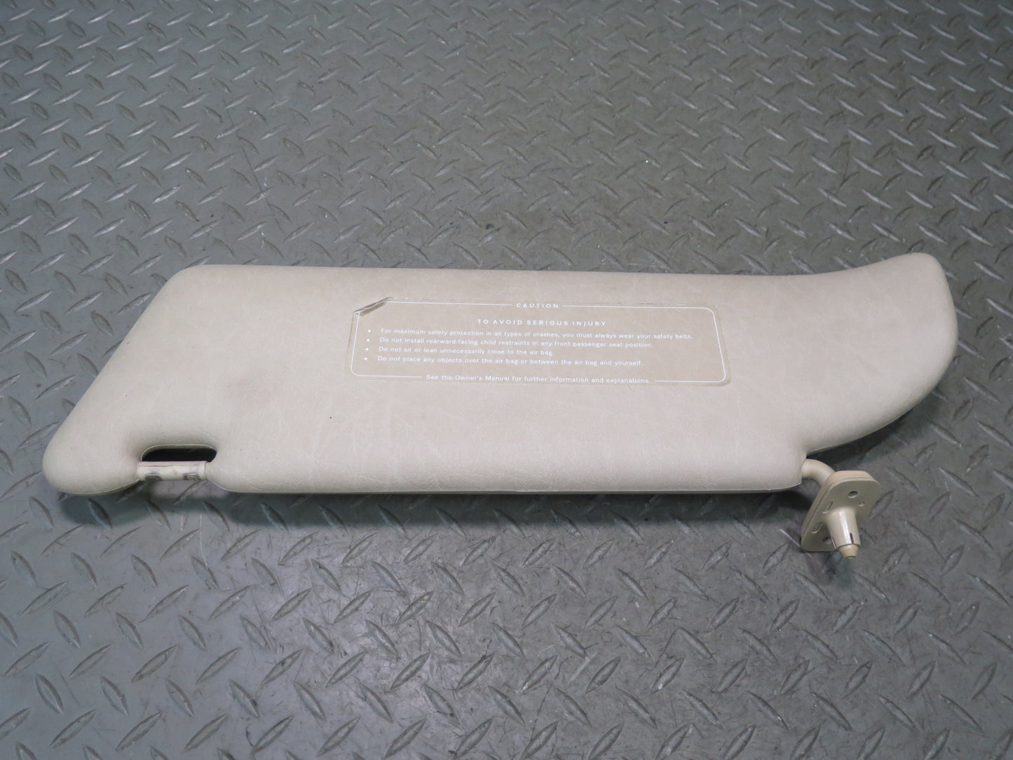 94-99 Mercedes W140 S420 S500 Set of 2 Front Left & Right Sun Visor Beige OEM