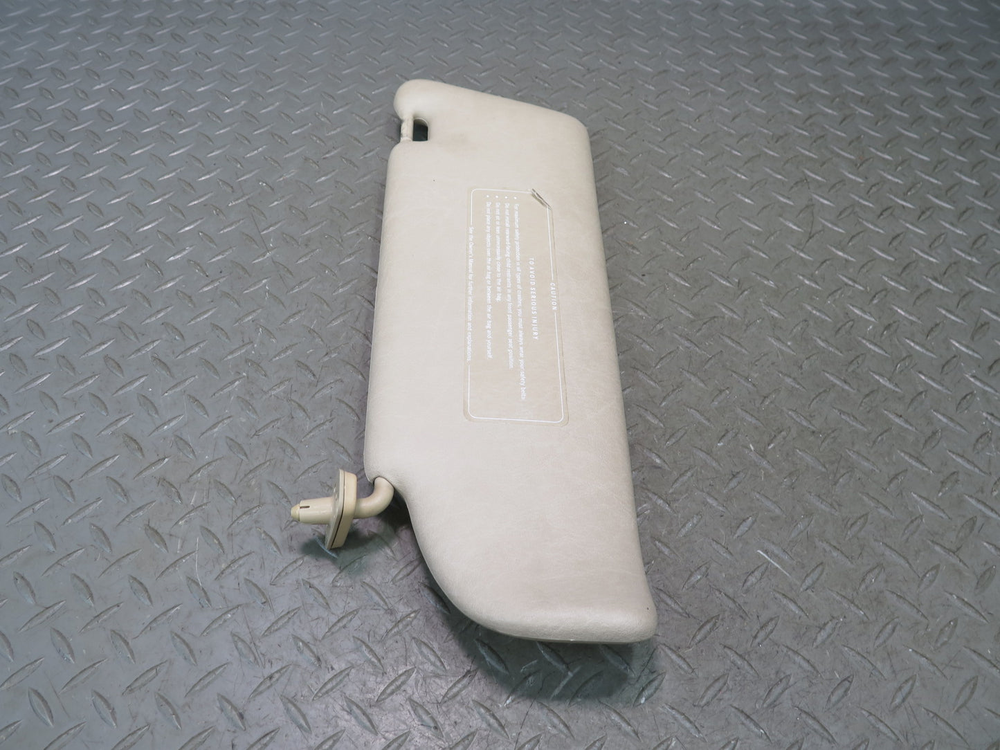 94-99 Mercedes W140 S420 S500 Set of 2 Front Left & Right Sun Visor Beige OEM