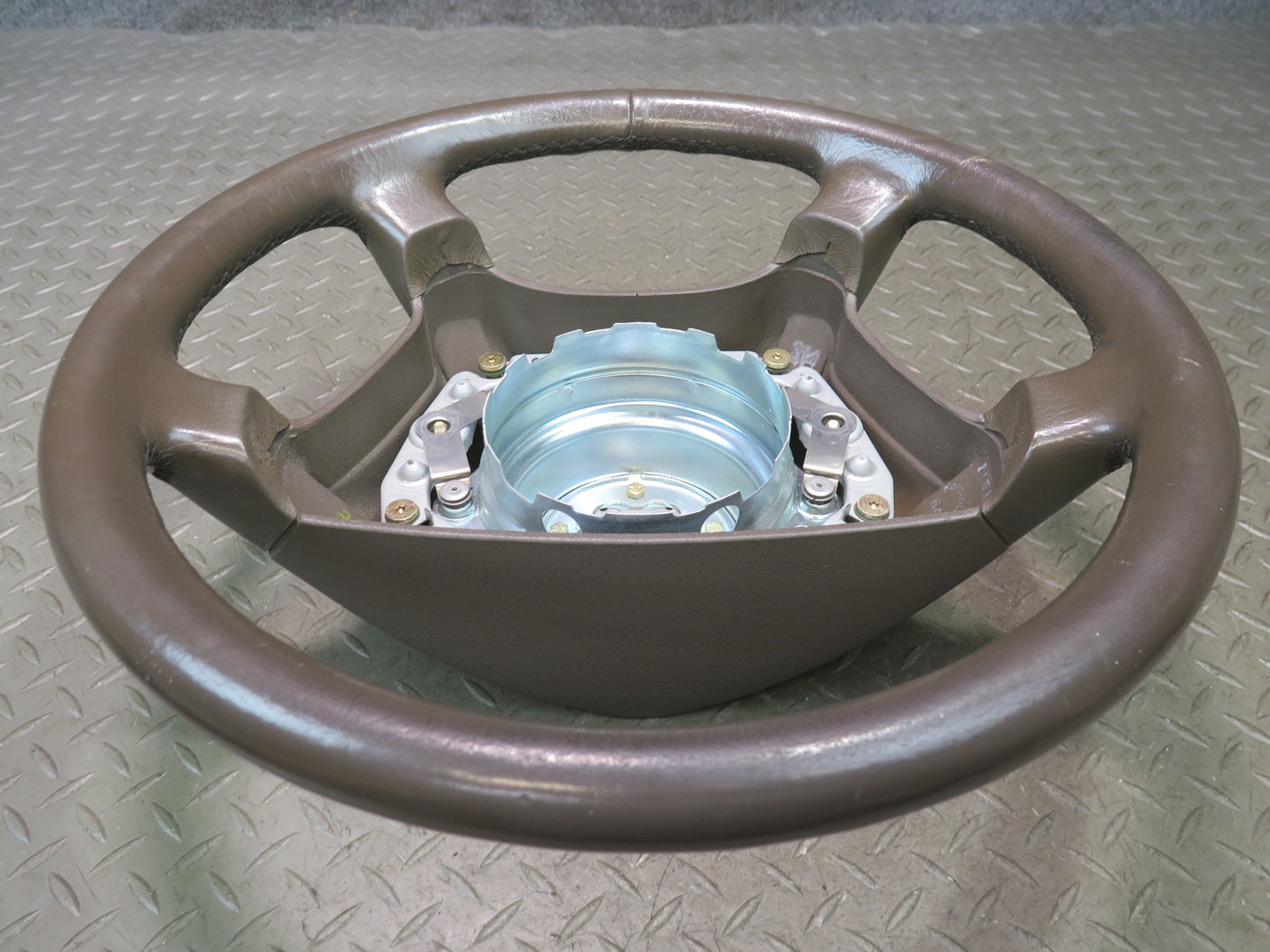 94-99 Mercedes W140 C140 S420 S500 Leather Steering Brown OEM