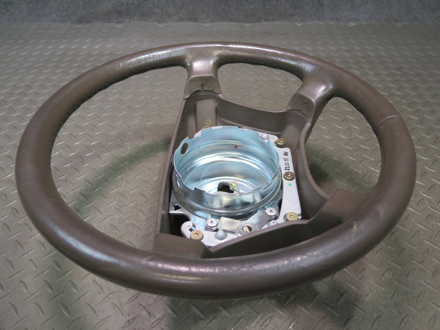 94-99 Mercedes W140 C140 S420 S500 Leather Steering Brown OEM