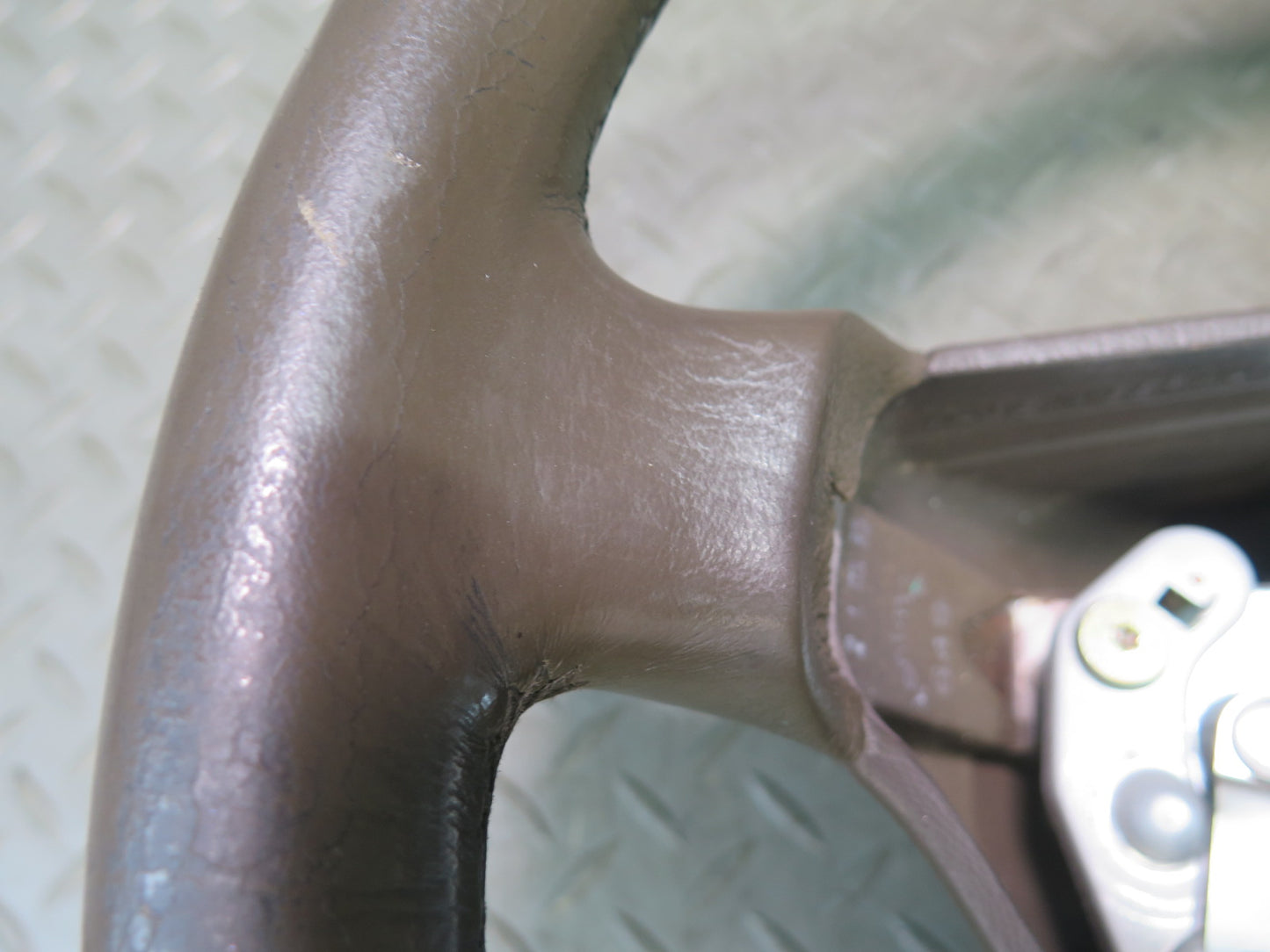 94-99 Mercedes W140 C140 S420 S500 Leather Steering Brown OEM