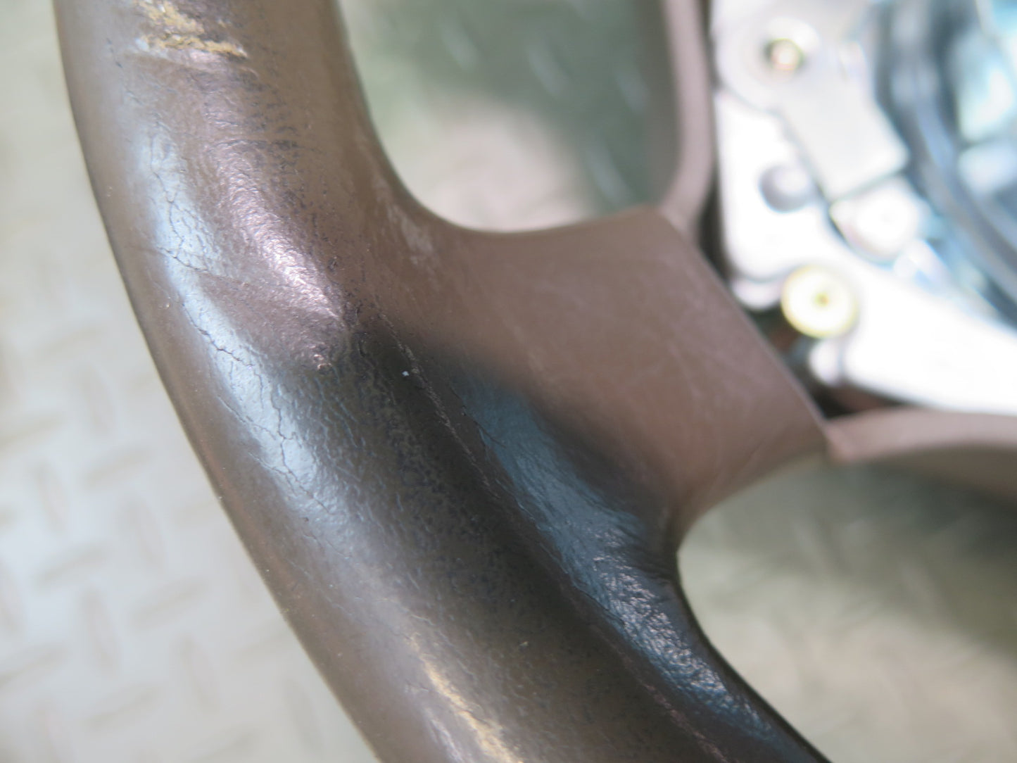 94-99 Mercedes W140 C140 S420 S500 Leather Steering Brown OEM