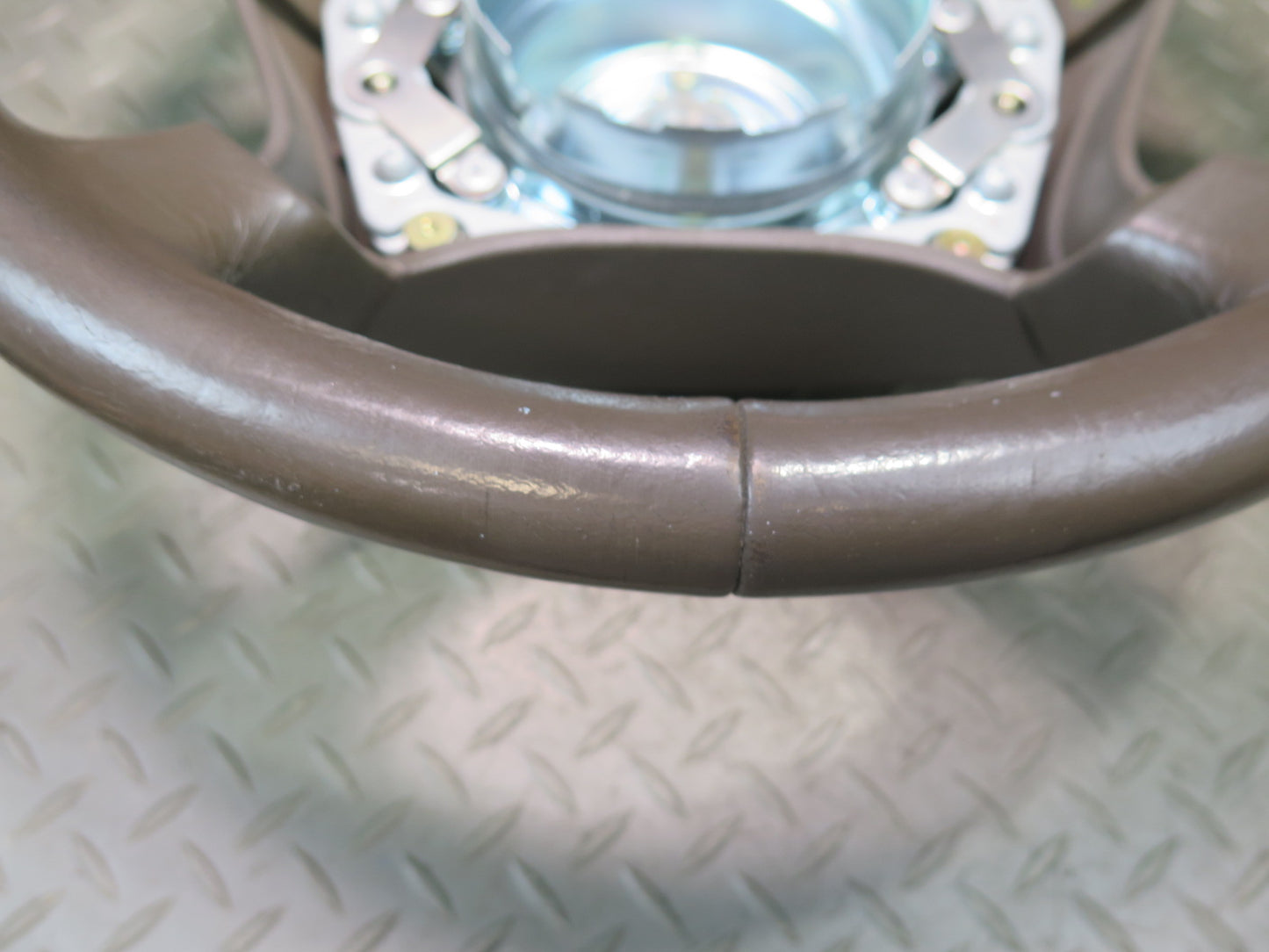 94-99 Mercedes W140 C140 S420 S500 Leather Steering Brown OEM