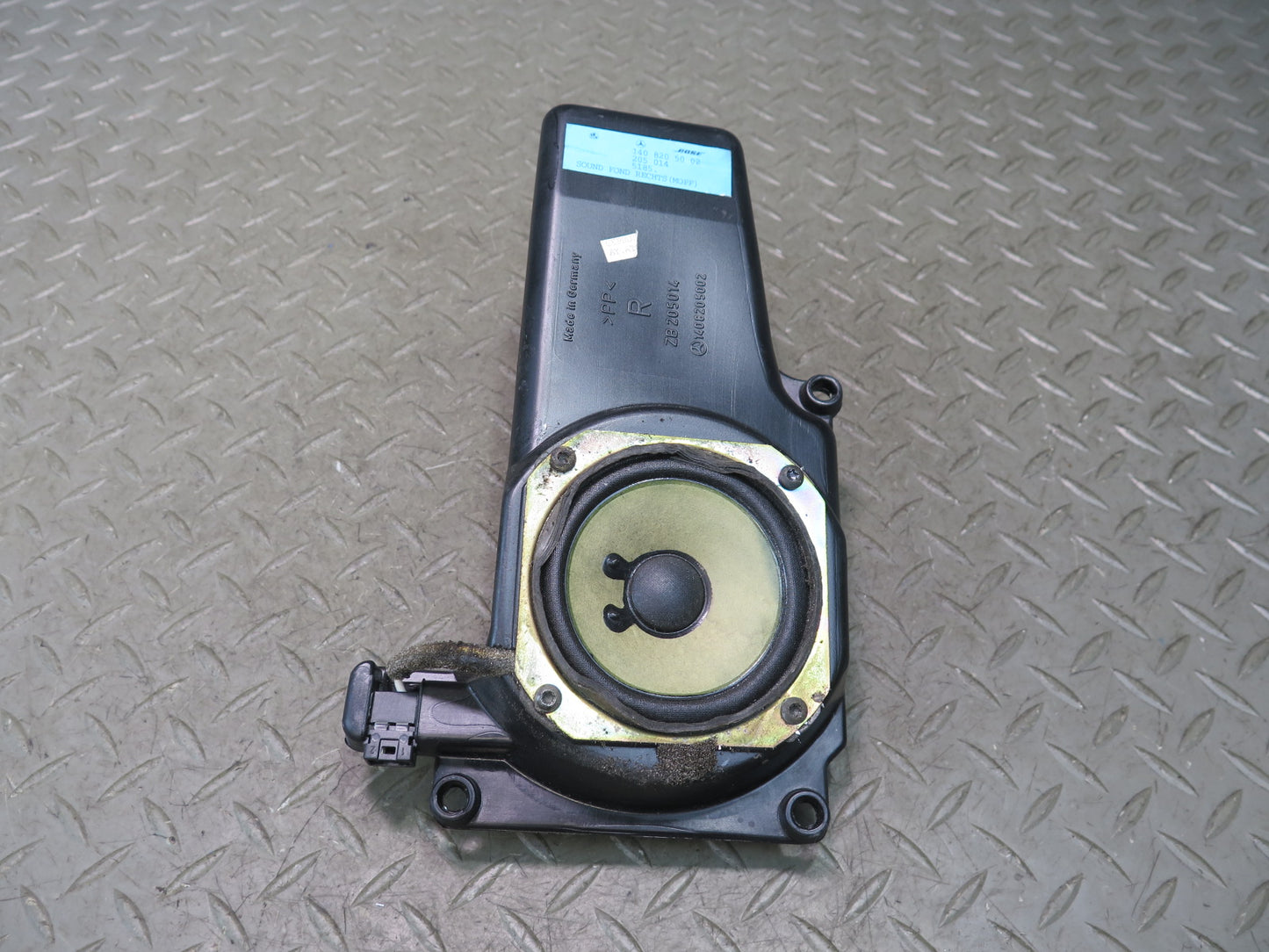 94-99 Mercedes W140 S420 S500 Rear Right Door Speaker Assembly 1408205002 OEM