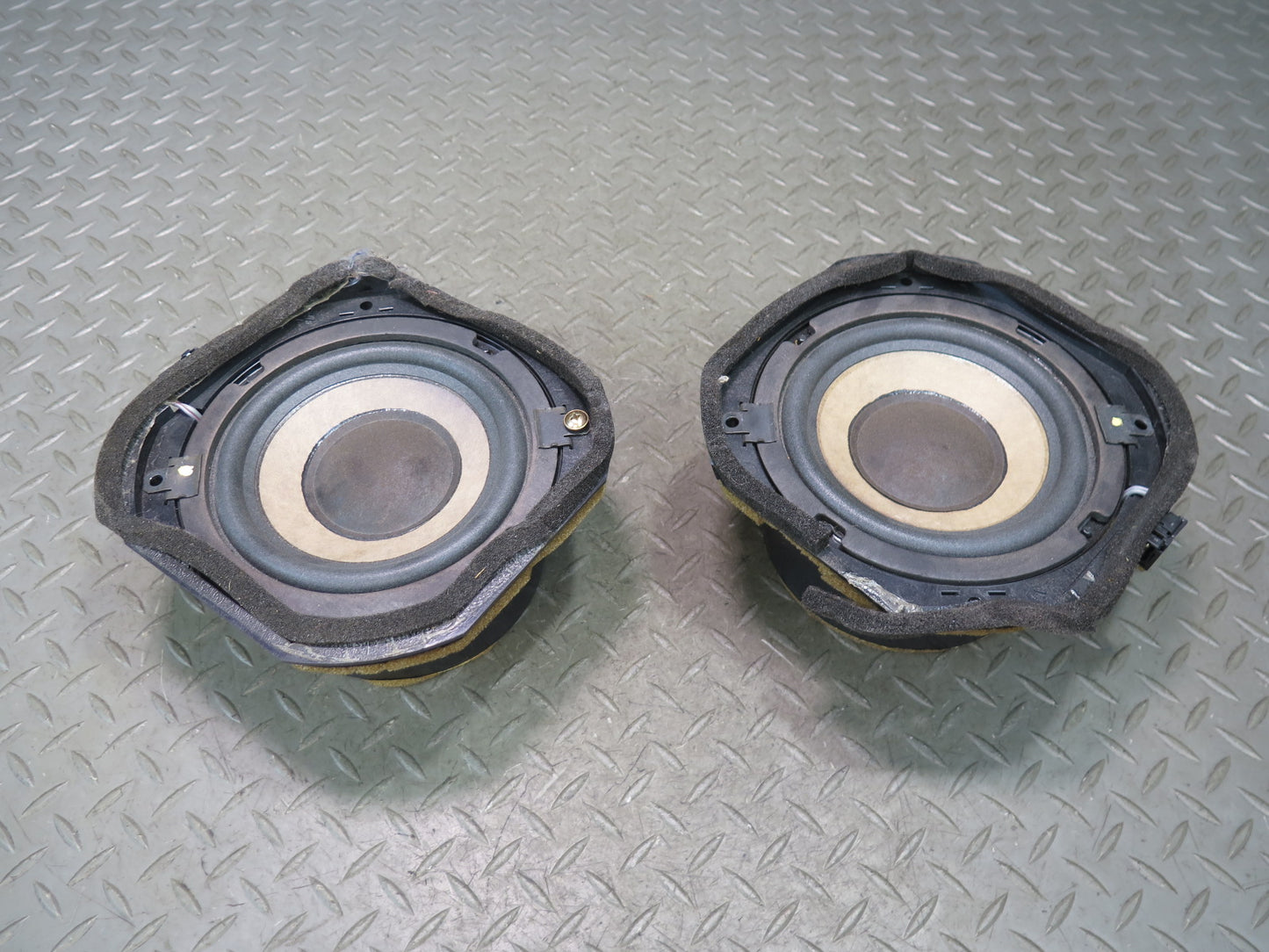 94-99 Mercedes W140 S420 S500 Set of 2 Rear Deck Parcel Shelf Bose Speaker OEM