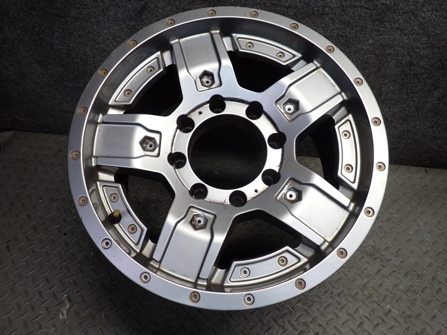 2003-2007 Hummer H2 5-SPOKE Alloy R17" Wheel Rim 17x9J ET18 Gear 740 Set of 4