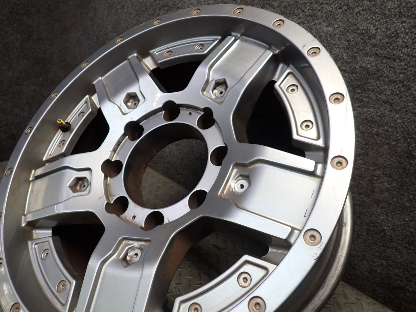 2003-2007 Hummer H2 5-SPOKE Alloy R17" Wheel Rim 17x9J ET18 Gear 740 Set of 4