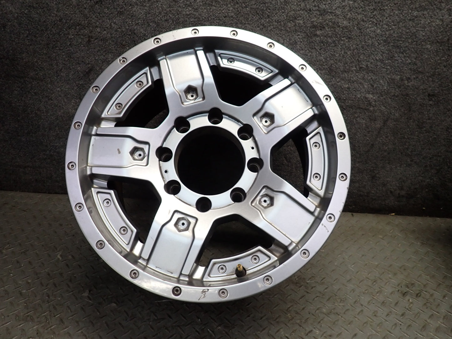 2003-2007 Hummer H2 5-SPOKE Alloy R17" Wheel Rim 17x9J ET18 Gear 740 Set of 4