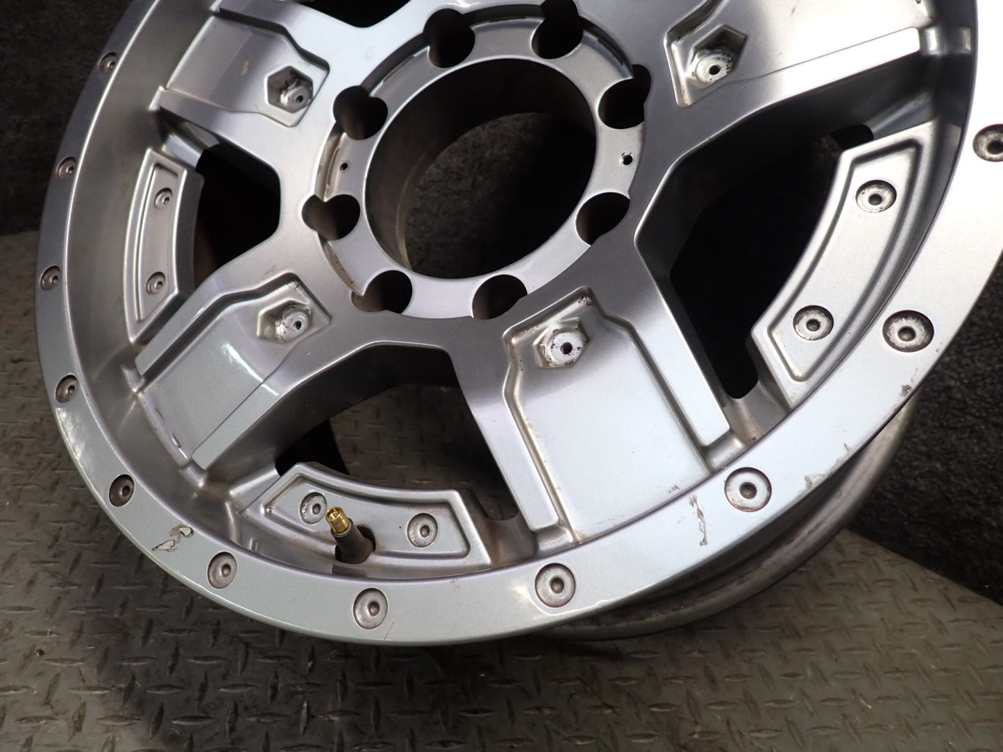2003-2007 Hummer H2 5-SPOKE Alloy R17" Wheel Rim 17x9J ET18 Gear 740 Set of 4
