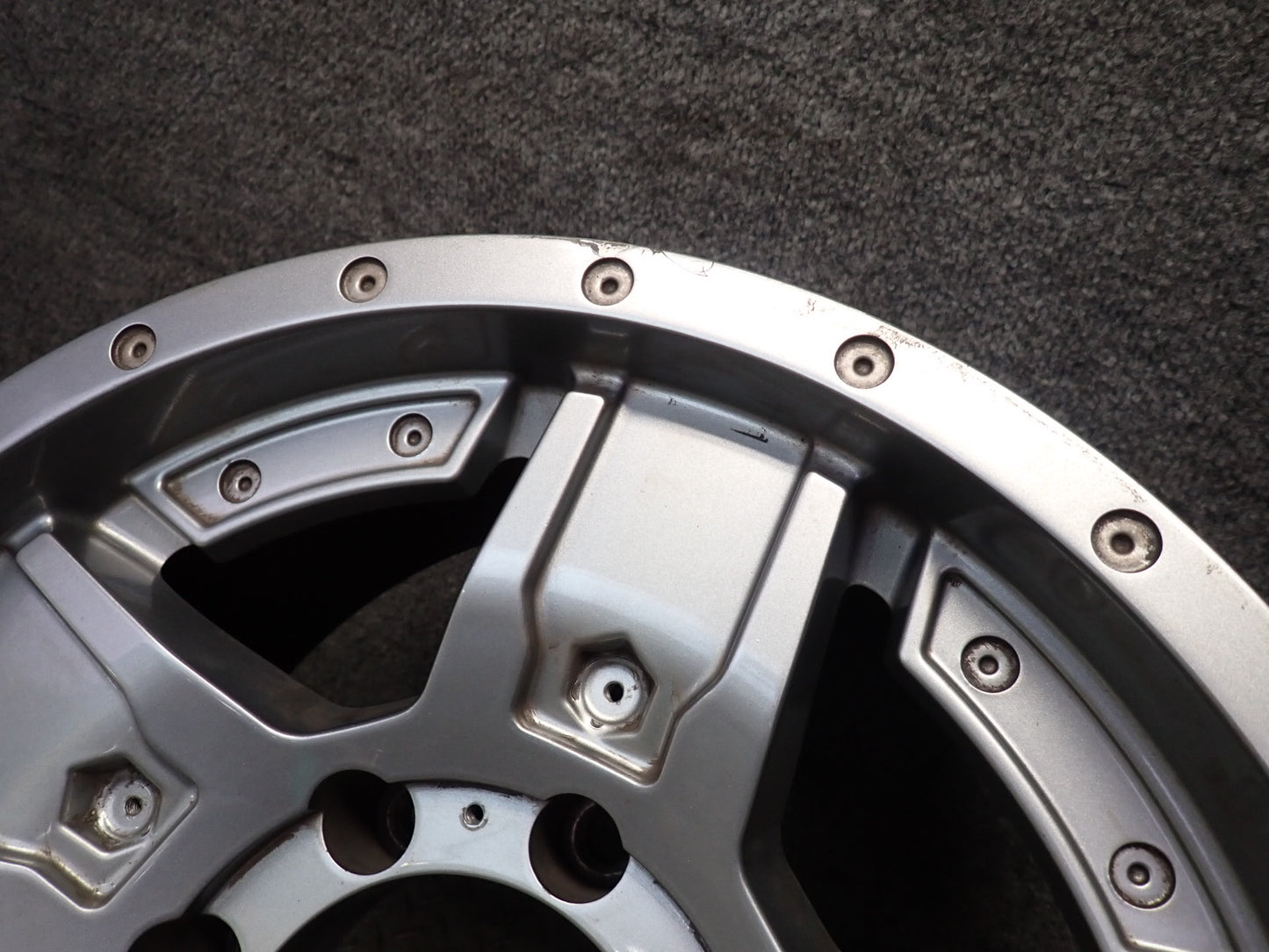 2003-2007 Hummer H2 5-SPOKE Alloy R17" Wheel Rim 17x9J ET18 Gear 740 Set of 4