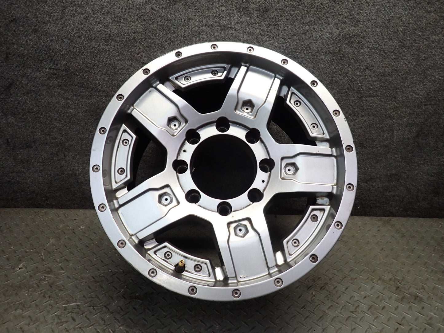2003-2007 Hummer H2 5-SPOKE Alloy R17" Wheel Rim 17x9J ET18 Gear 740 Set of 4