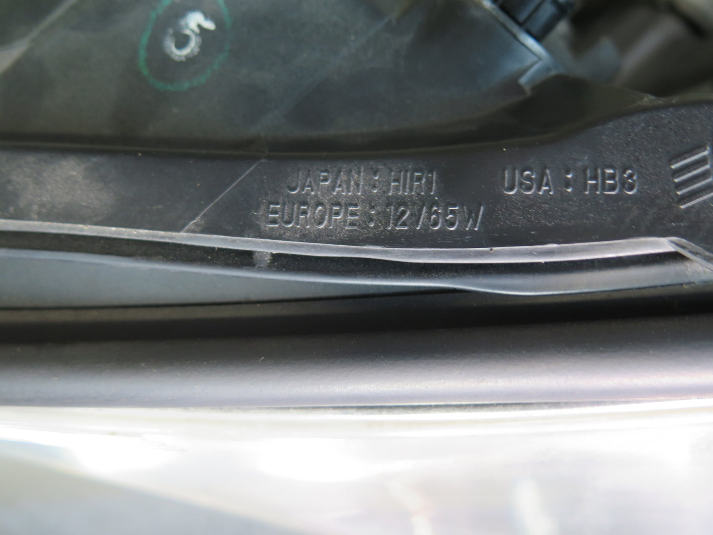 06-10 Lexus UZZ40L SC430 Left Driver Side Xenon Headlight Lamp Assembly OEM