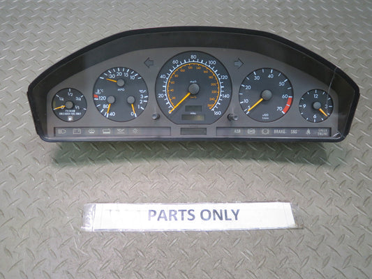 94-95 Mercedes W140 S500 Instrument Cluster Gauge Speedometer 1405409648 Damaged