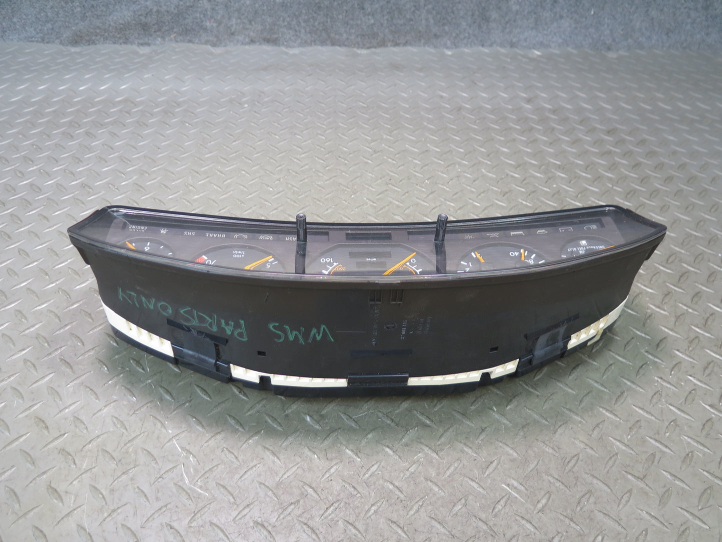 94-95 Mercedes W140 S500 Instrument Cluster Gauge Speedometer 1405409648 Damaged