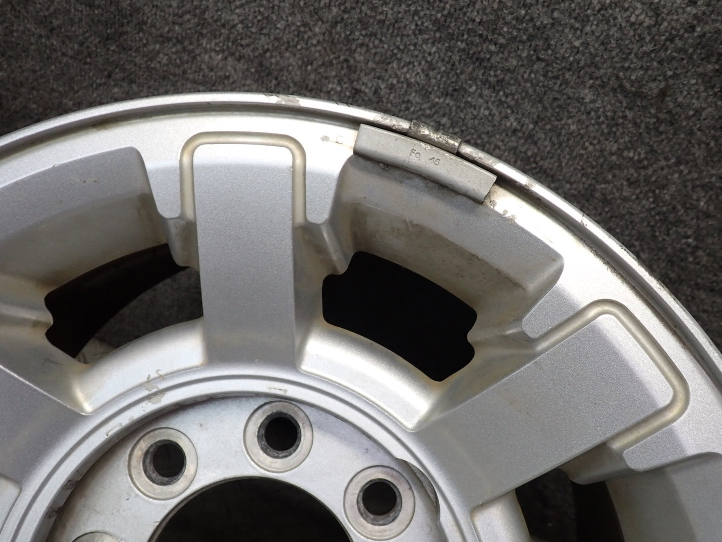 2008-2009 Hummer H2 7-SPOKE Alloy R17" Wheel Rim 17x8.5J ET18 Set