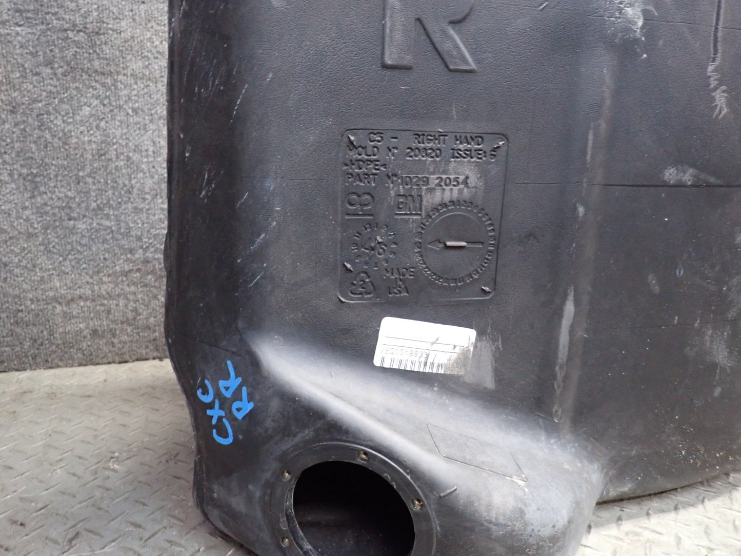 97-98 Chevrolet Corvette C5 Rear Right Fuel Tank 45K Miles 10292054 OEM