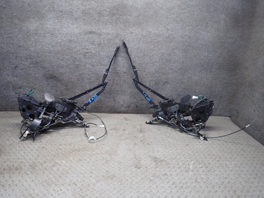 02-10 Lexus SC430 UZZ40L Rear Left & Right Trunk Hinge Black Set OEM