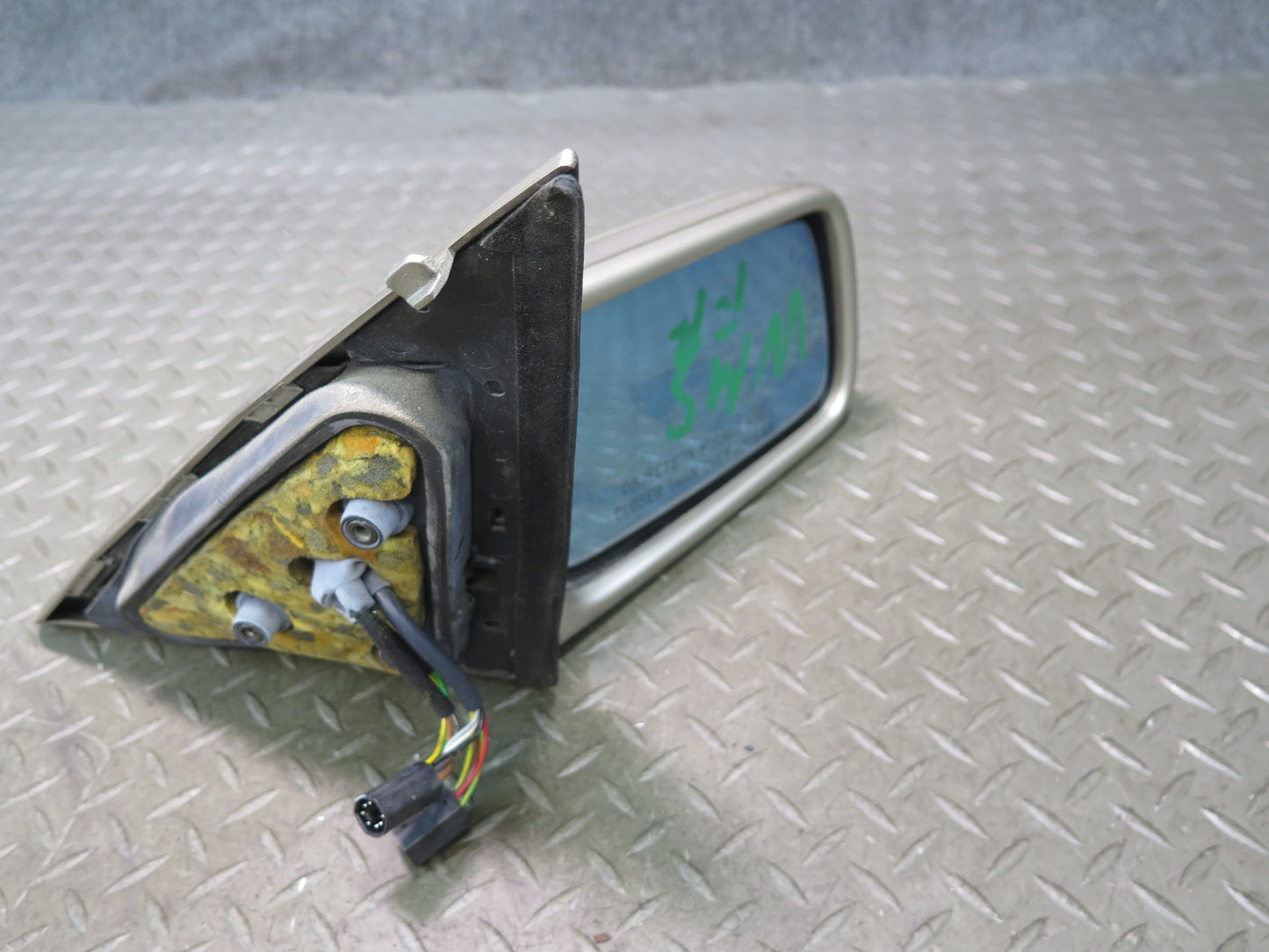 94-95 Mercedes W140 S500 Front Right Door Side View Heated Power Mirror OEM