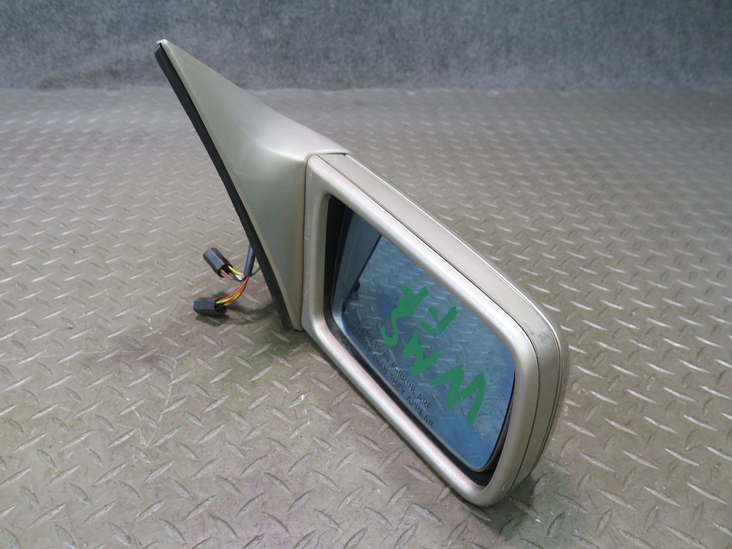 94-95 Mercedes W140 S500 Front Right Door Side View Heated Power Mirror OEM