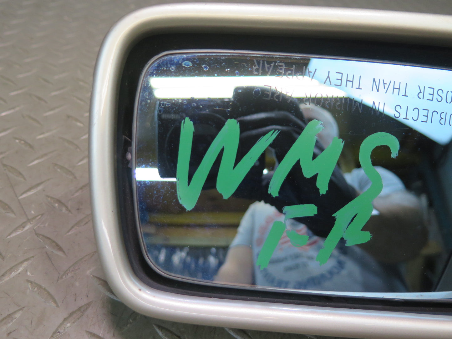 94-95 Mercedes W140 S500 Front Right Door Side View Heated Power Mirror OEM