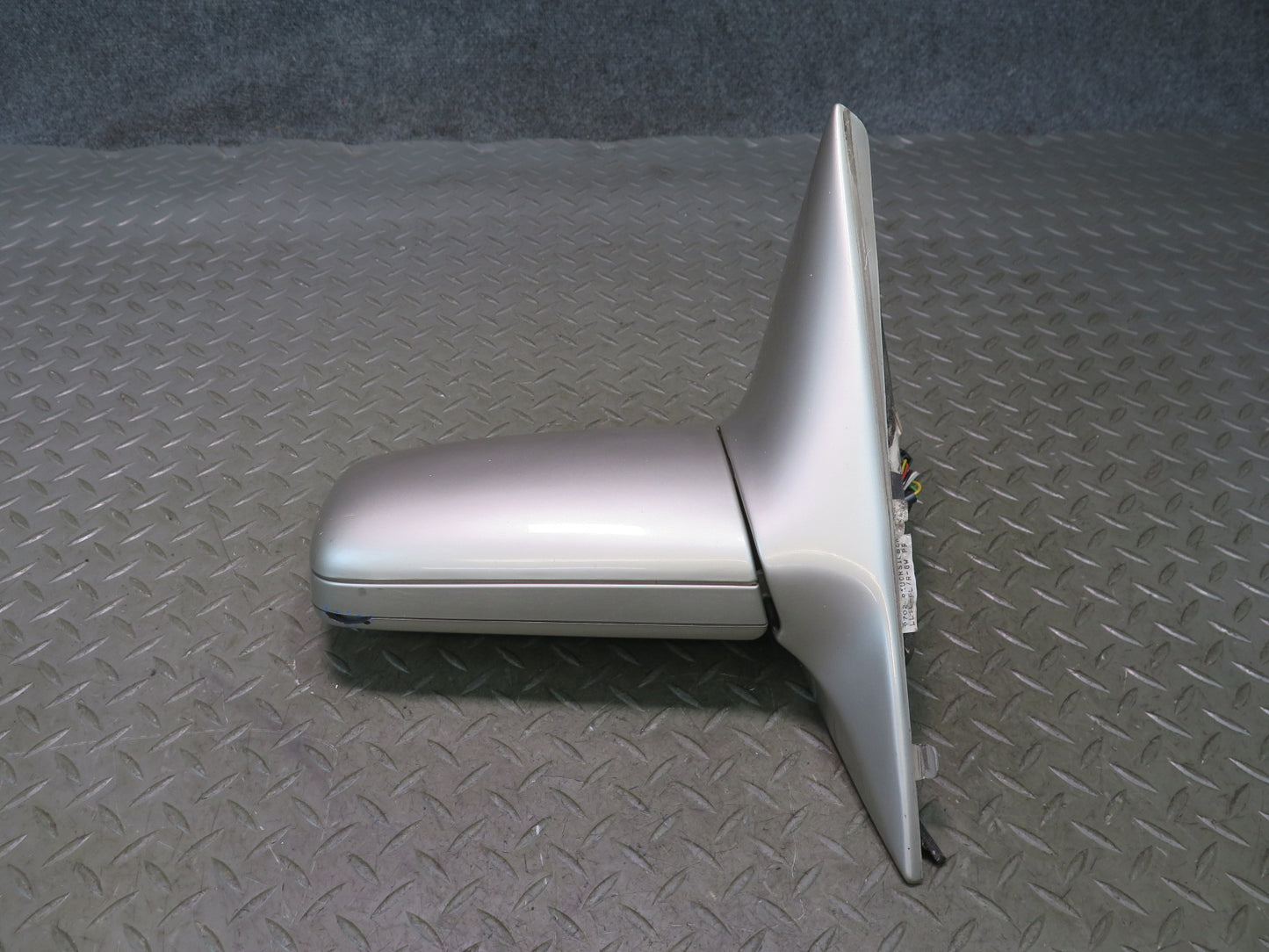 94-95 Mercedes W140 S500 Front Left Door Side View Heated Power Mirror Damaged