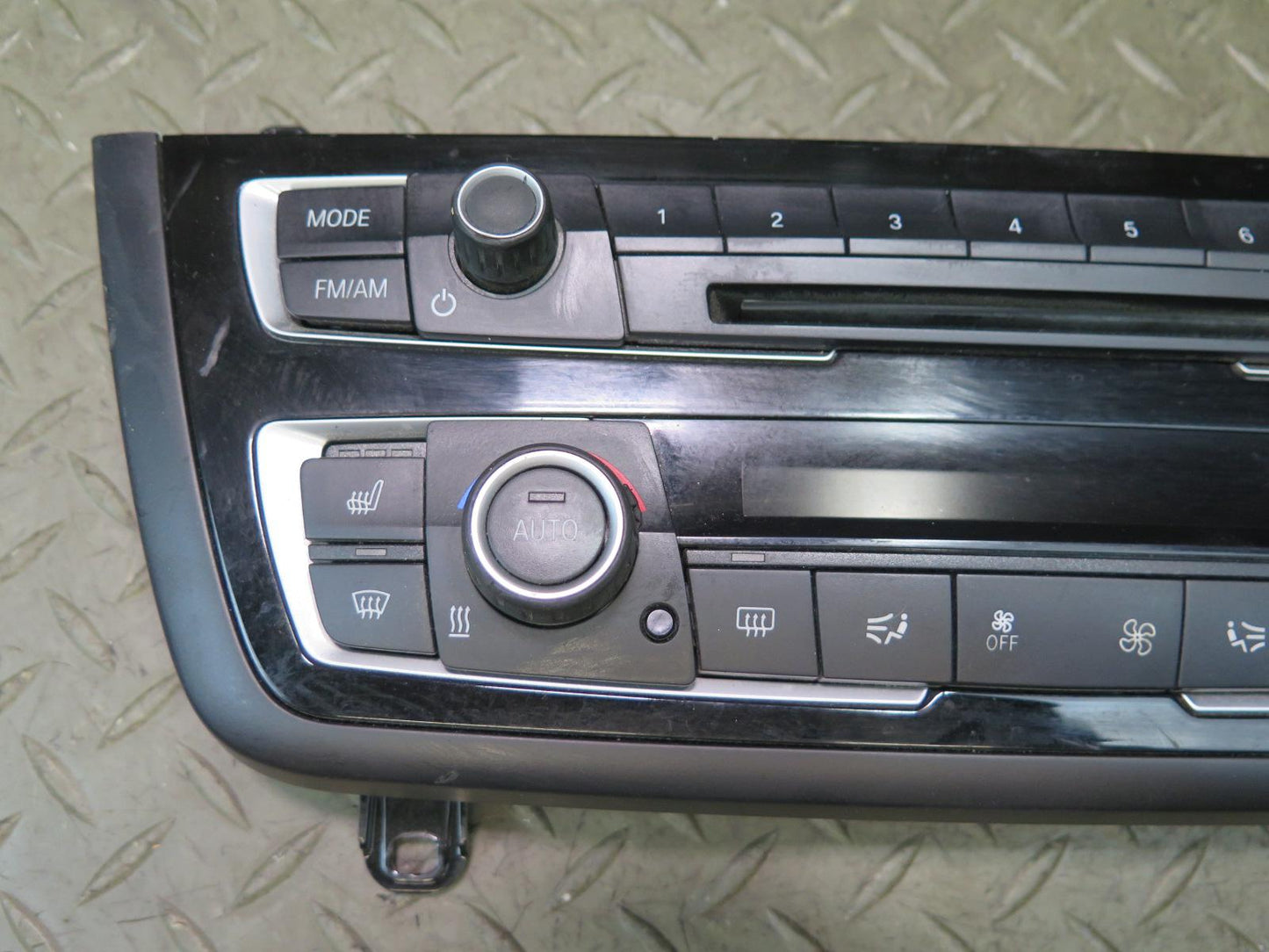 2012-2015 BMW F30 F82 M4 A/C Climate Heater Radio Control Panel Switch