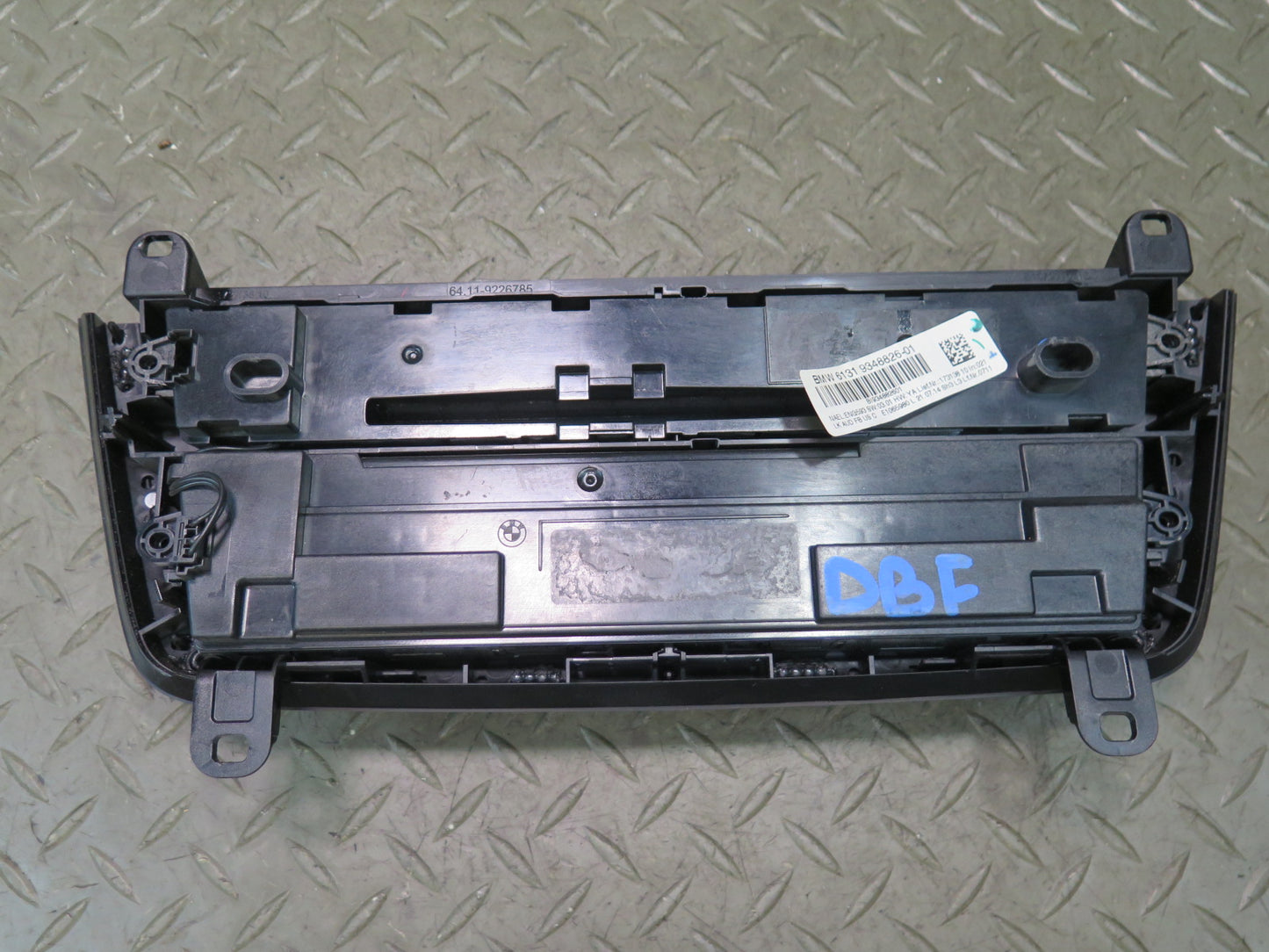 2012-2015 BMW F30 F82 M4 A/C Climate Heater Radio Control Panel Switch
