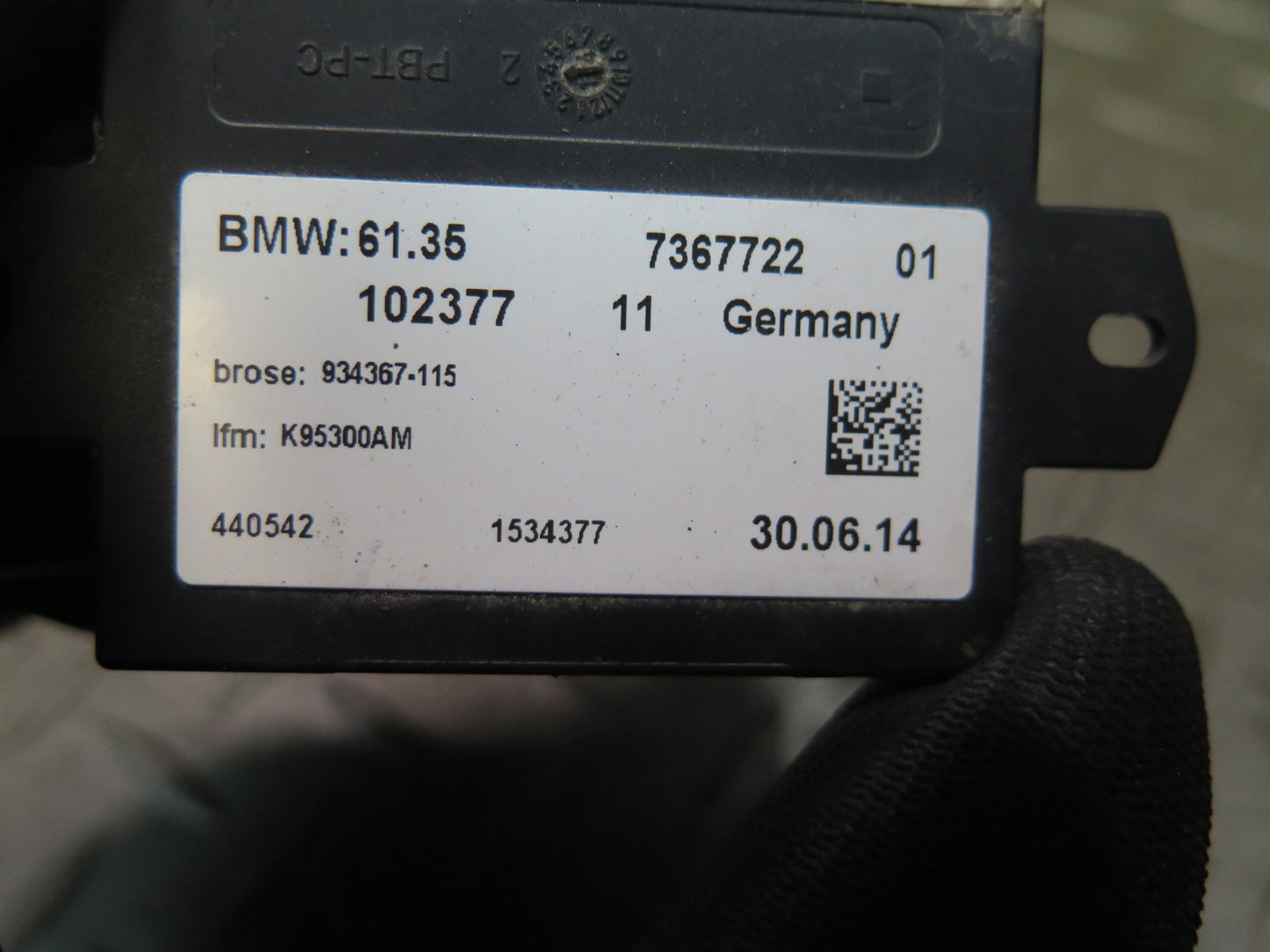 2012-2016 BMW F30 F82 M4 Rear Trunk Lid Smart Opener Control Module Unit