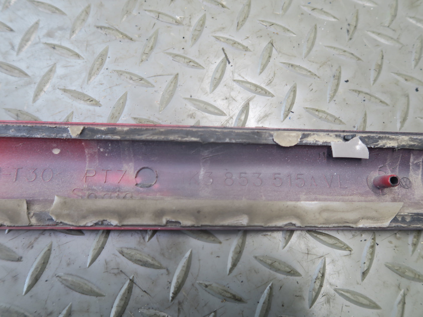 06-09 VW Golf MK5 R32 2DOOR Set of 2 Left Door & Rear Quarter Trim Molding OEM