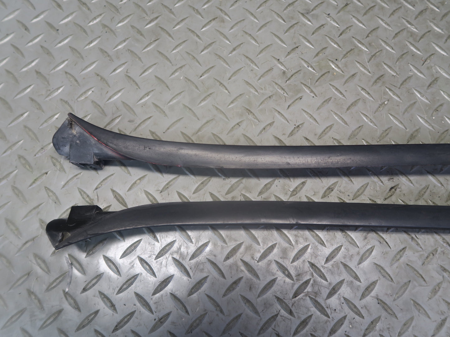 06-09 VW Golf MK5 R32 Set of 2 Windshield Exterior A Pillar Trim Molding OEM