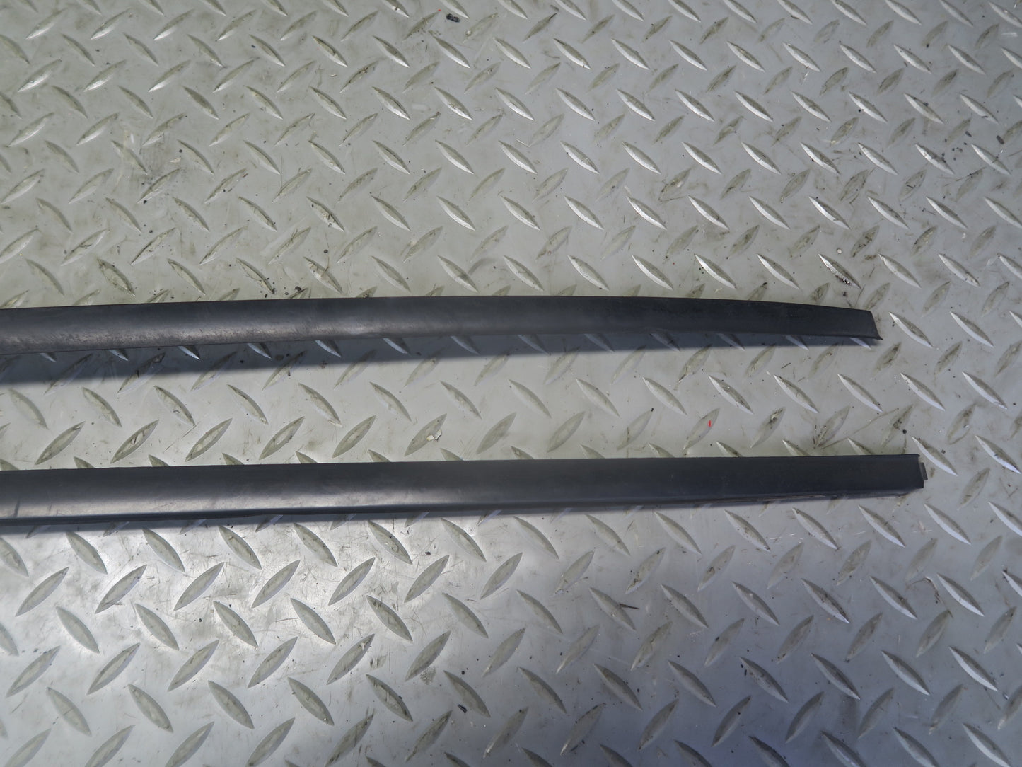 06-09 VW Golf MK5 R32 Set of 2 Windshield Exterior A Pillar Trim Molding OEM