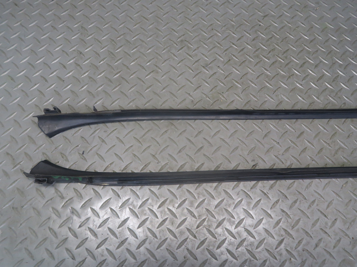 06-09 VW Golf MK5 R32 Set of 2 Windshield Exterior A Pillar Trim Molding OEM