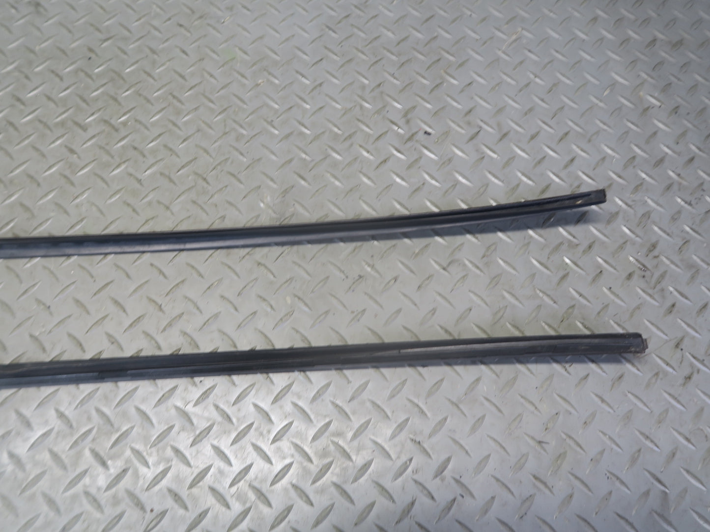 06-09 VW Golf MK5 R32 Set of 2 Windshield Exterior A Pillar Trim Molding OEM