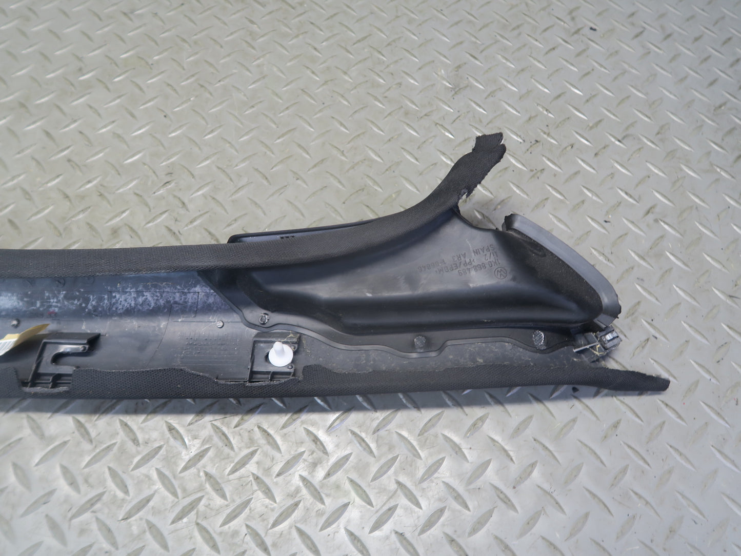 06-09 VW Golf MK5 R32 Set of 2 Front Interior A Pillar Trim Cover Panel OEM