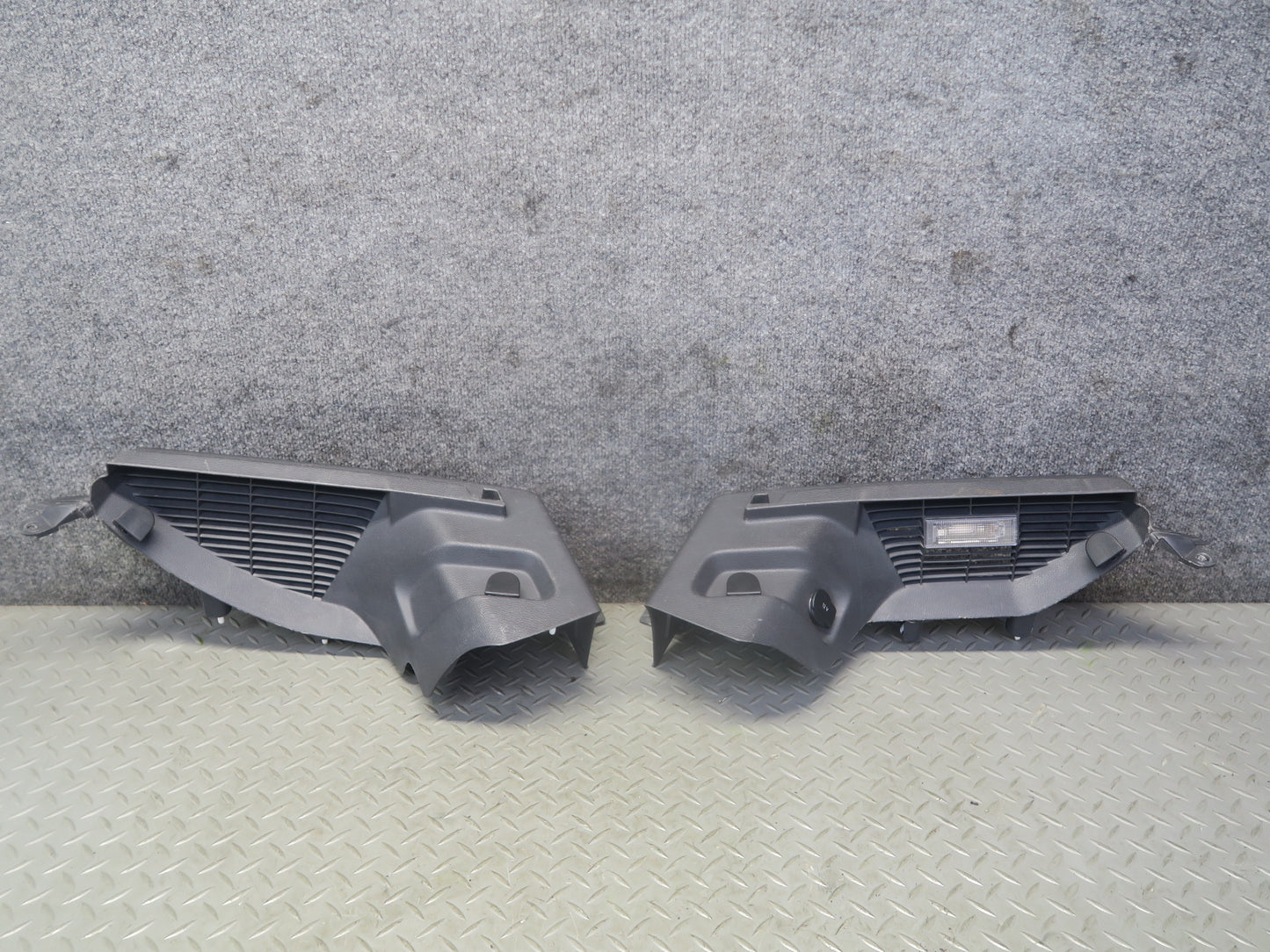 06-09 VW Golf MK5 R32 Set of 2 Rear Cargo Shelf Interior Trim Cover Panel OEM