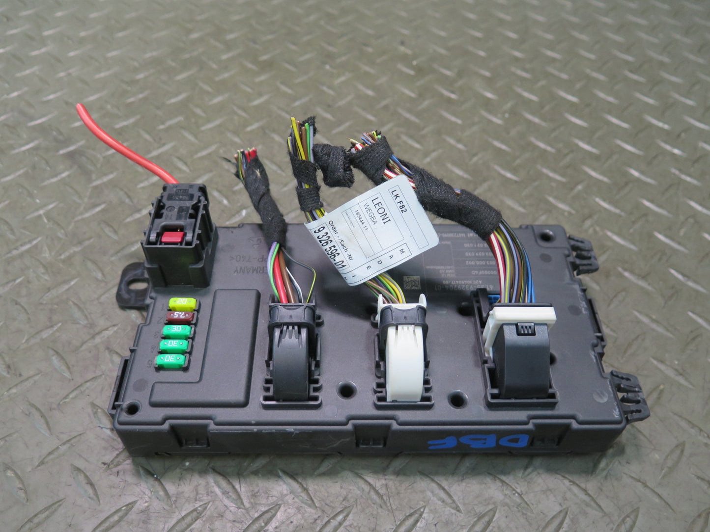 2015-2016 BMW F82 F83 M4 Rear BCM Body Control Module Fuse Box Unit