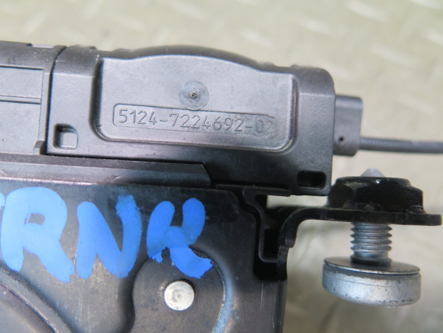 2012-2016 BMW F30 F82 M4 Rear Trunk Lid Lock Actuator Latch