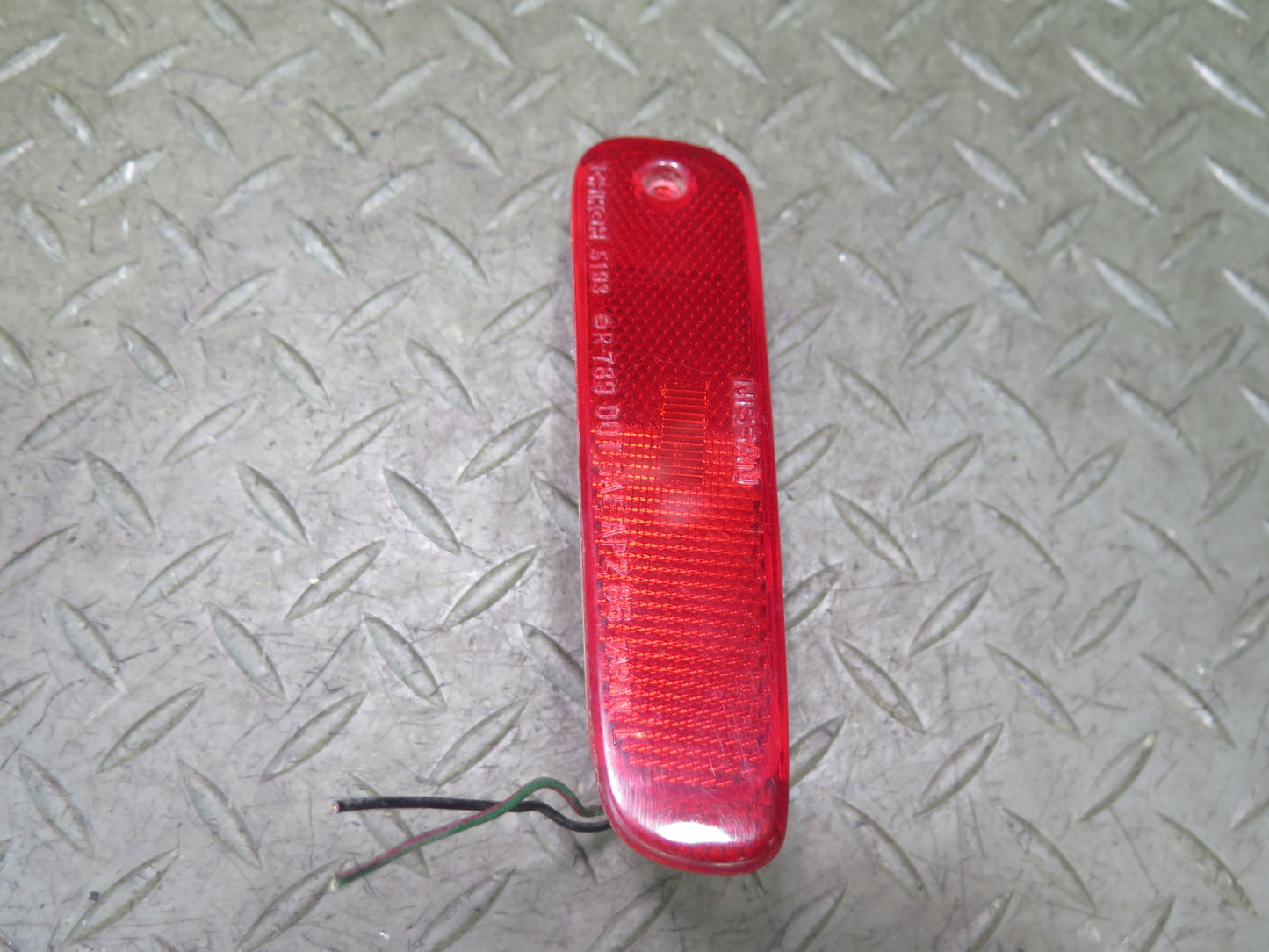 90-96 Nissan Z32 300ZX Set of 2 Rear Left & Right Bumper Marker Light Lamp OEM