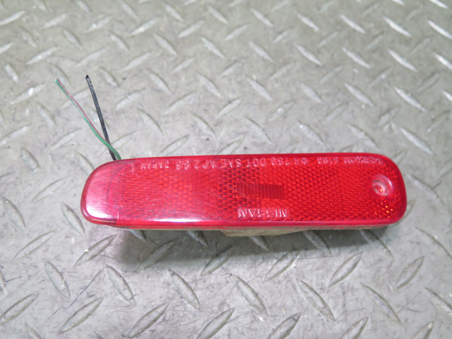 90-96 Nissan Z32 300ZX Set of 2 Rear Left & Right Bumper Marker Light Lamp OEM