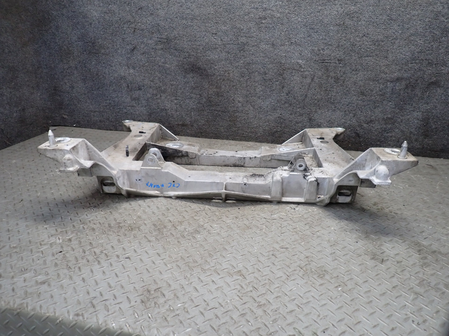 97-04 Chevrolet Corvette C5 Front Engine Subframe Crossmember Carrier 45K OEM