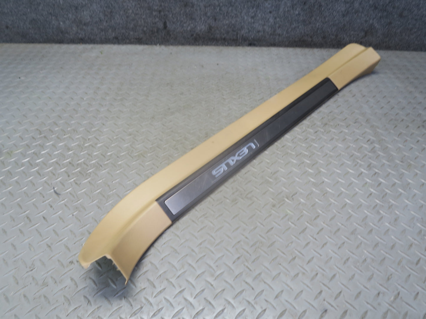 06-07 Lexus Z40 SC430 Set of 2 Left & Right Door Step Scuff Sill Plate Trim OEM