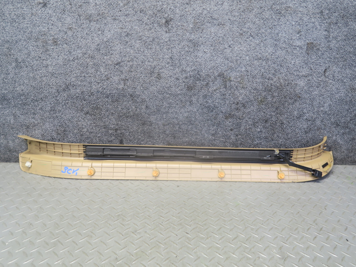 06-07 Lexus Z40 SC430 Set of 2 Left & Right Door Step Scuff Sill Plate Trim OEM