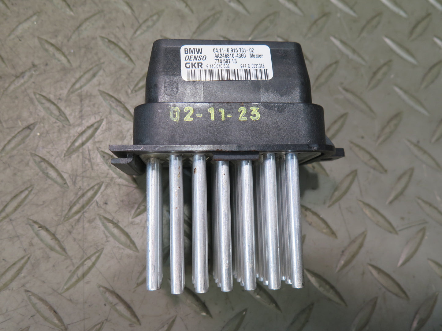 03-08 BMW E86 E85 Z4 A/C Heater Blower Motor Fan & Resistor OEM