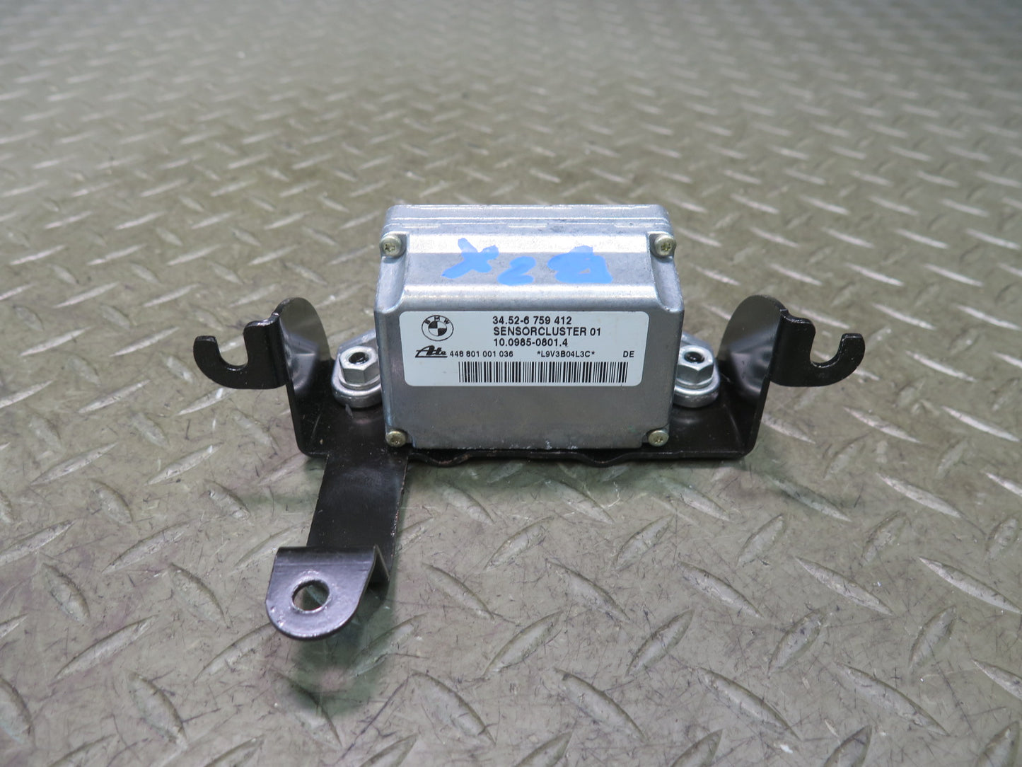 03-05 BMW E85 Z4 M54 YAW Rate Speed Sensor w Mount Bracket 6759412 OEM
