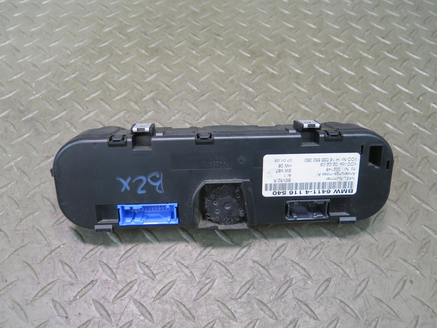 2003 BMW E85 Z4 A/C Heater Climate Control Switch Panel 4116540 OEM