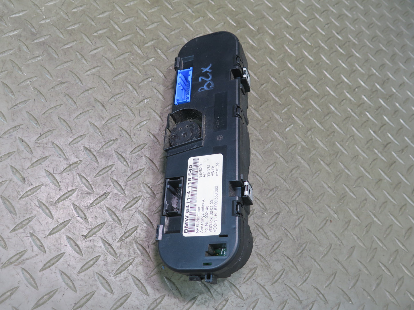 2003 BMW E85 Z4 A/C Heater Climate Control Switch Panel 4116540 OEM