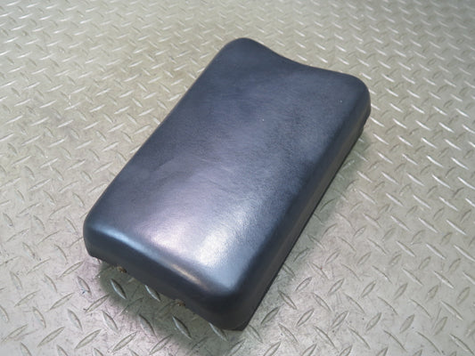 03-08 BMW E85 Z4 Center Console Leather Armrest Black OEM