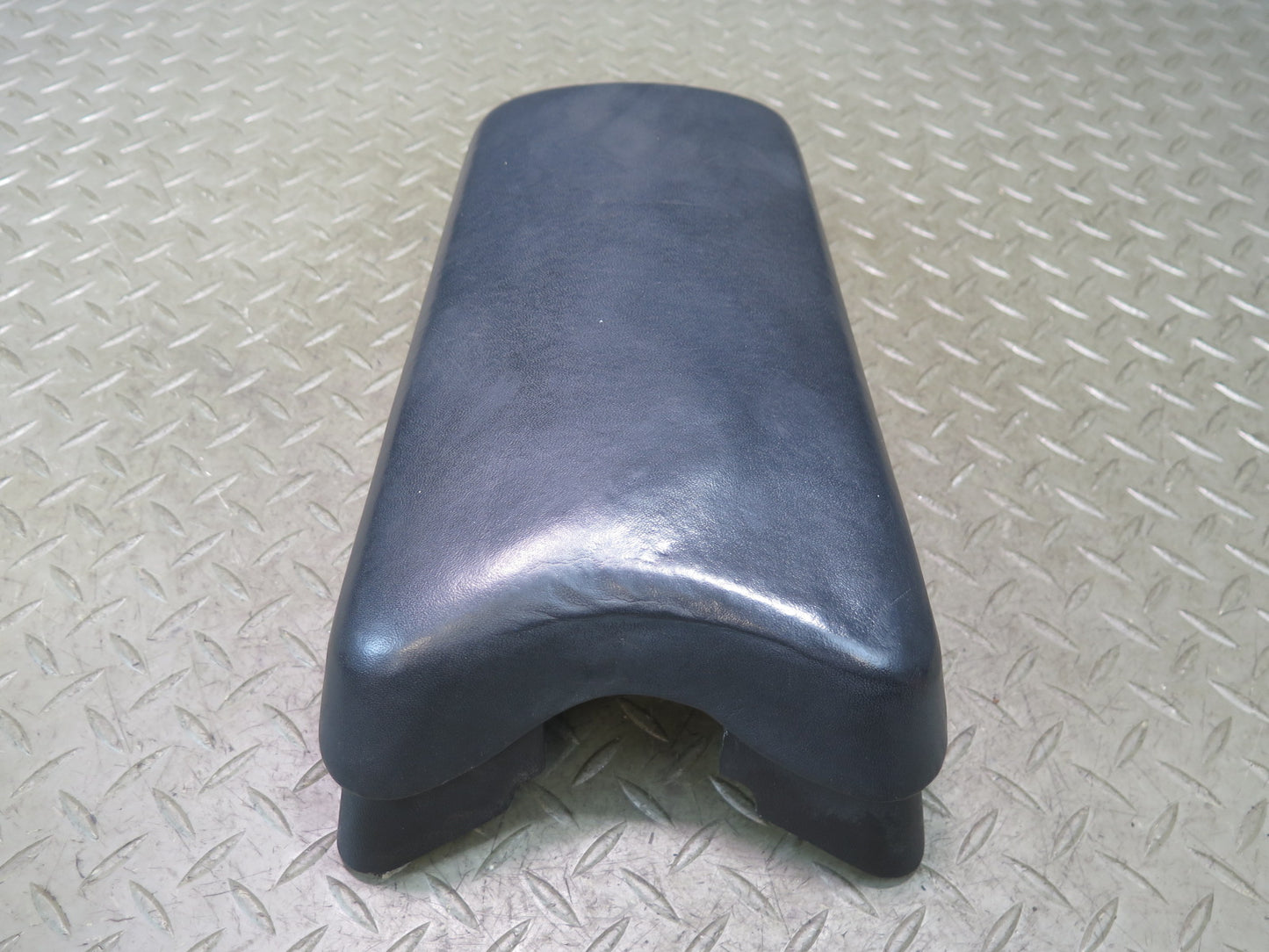 03-08 BMW E85 Z4 Center Console Leather Armrest Black OEM